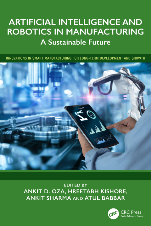 Cover image for book Artificial Intelligence and Robotics in Manufacturing