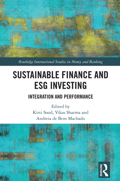Cover image for book Sustainable Finance and ESG Investing