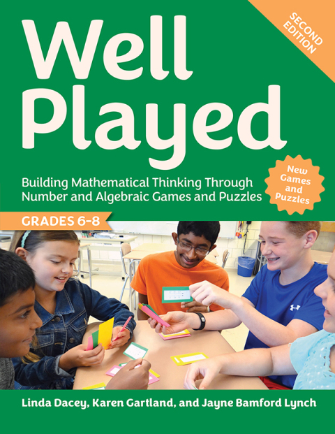 Cover image for book Well Played, Grades 6-8