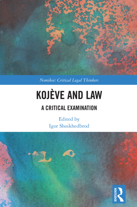 Cover image for book Kojève and Law