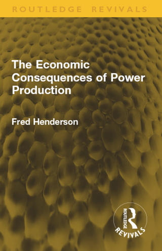The Economic Consequences of Power Production