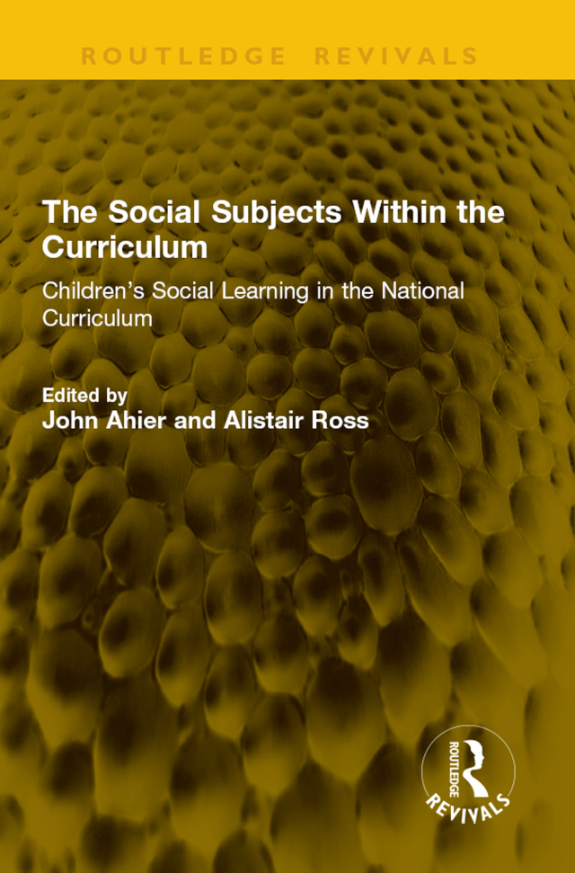 The Social Subjects Within the Curriculum