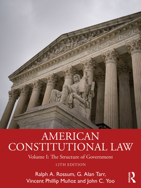 Cover image for book American Constitutional Law