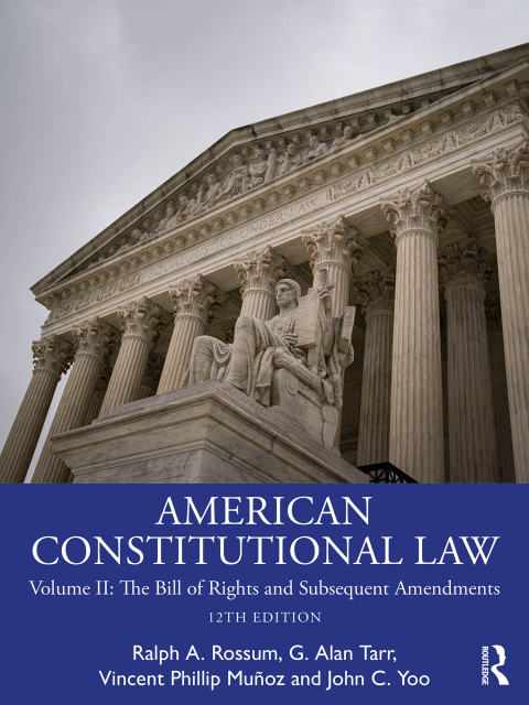 Cover image for book American Constitutional Law
