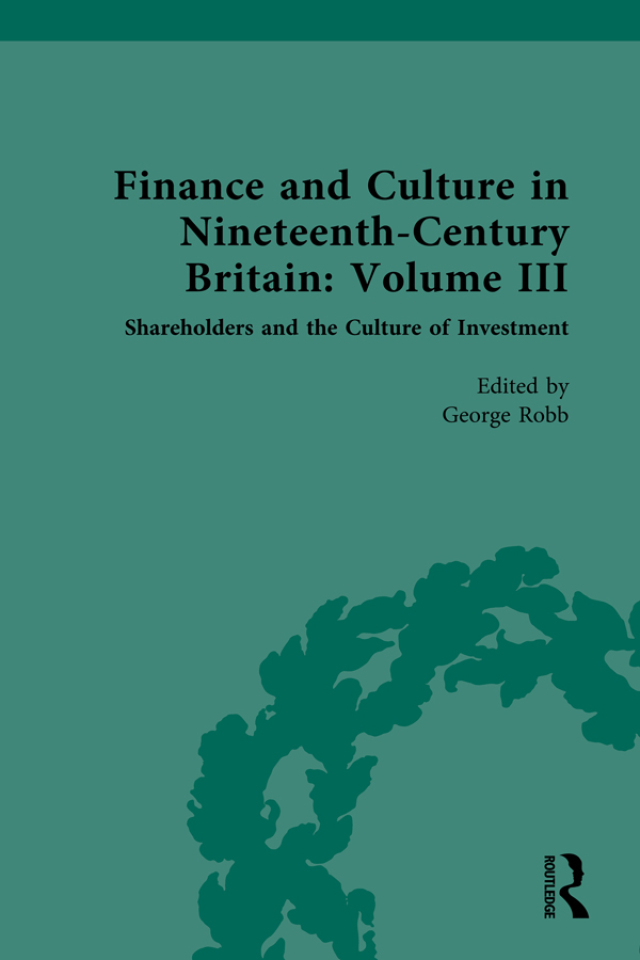 Finance and Culture in Nineteenth Century Britain