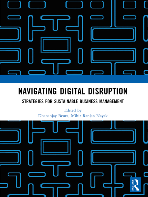 Cover image for book Navigating Digital Disruption: Strategies for sustainable business management
