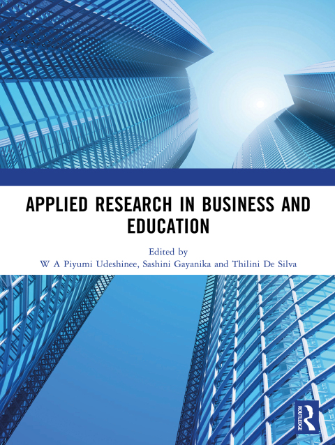 Cover image for book Applied Research in Business and Education