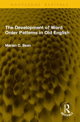 The Development of Word Order Patterns in Old English