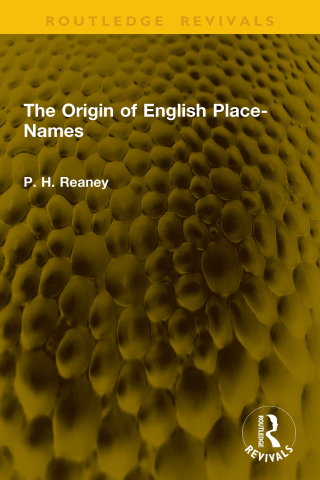The Origin of English Place-Names
