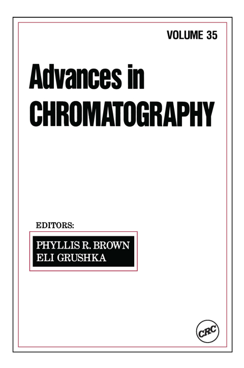 Cover image for book Advances in Chromatography