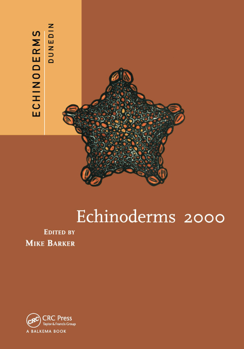Cover image for book Echinoderms 2000