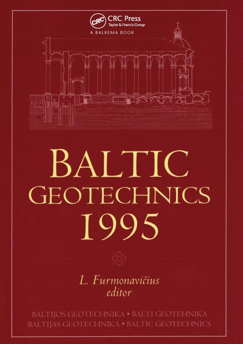 Cover image for book Baltic Geotechnics 1995