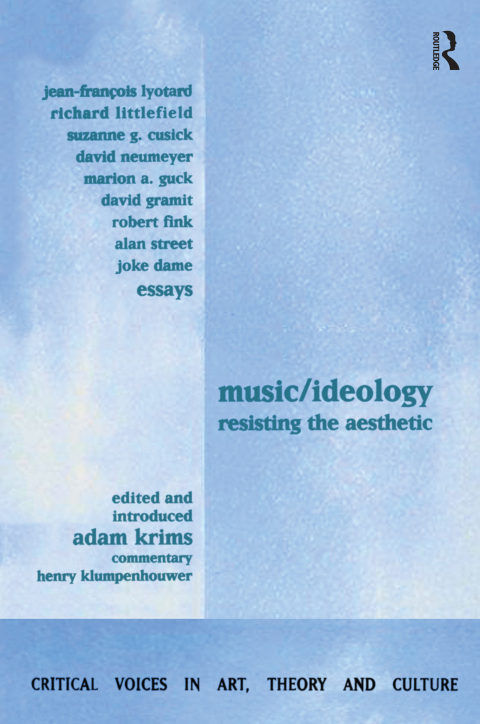 Cover image for book Music and Ideology