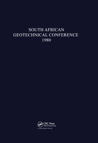South African geotechnical conference, 1980