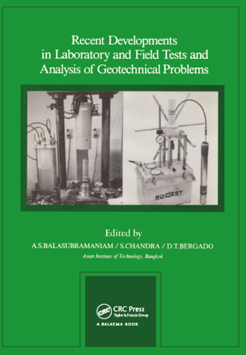 Cover image for book Recent Developments in Laboratory and Field Tests and Analysis of Geotechnical Problems