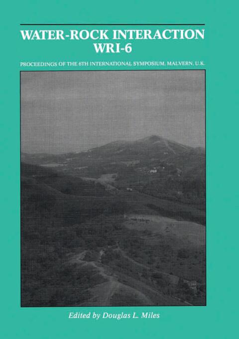 Cover image for book Water-Rock Interaction (WRI-6)