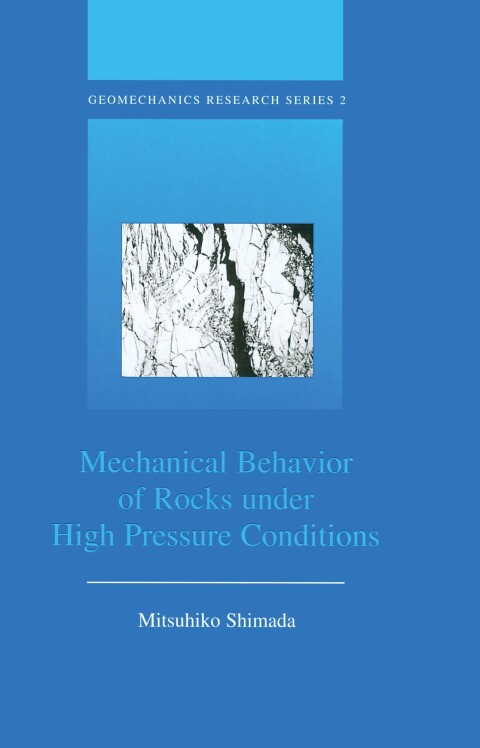 Cover image for book Mechanical Behaviour of Rocks Under High Pressure Conditions