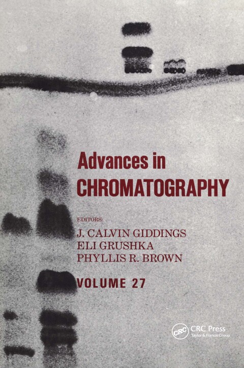 Cover image for book Advances in Chromatography