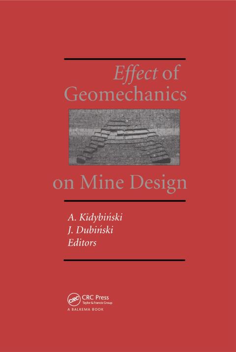 Cover image for book Effect of Geomechanics on Mine Design