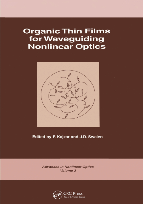 Cover image for book Organic Thin Films for Waveguiding Nonlinear Optics