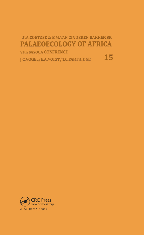 Cover image for book Palaeoecology of Africa, volume 15