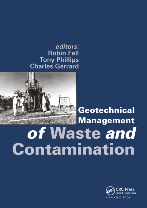 Cover image for book Geotechnical Management of Waste and Contamination
