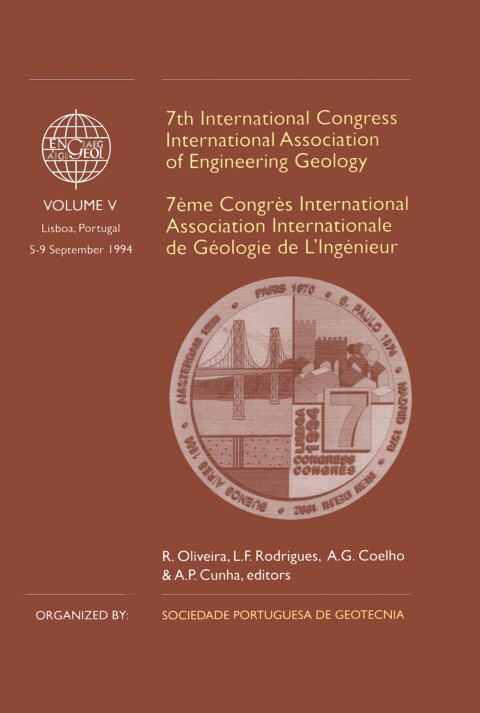 Cover image for book 7th International Congress International Association of Engineering Geology, volume 5