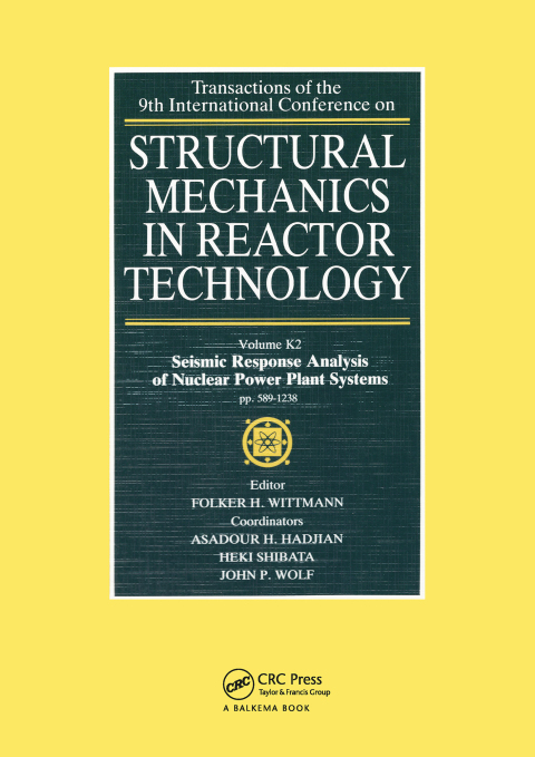 Cover image for book Structural Mechanics in Reactor Technology