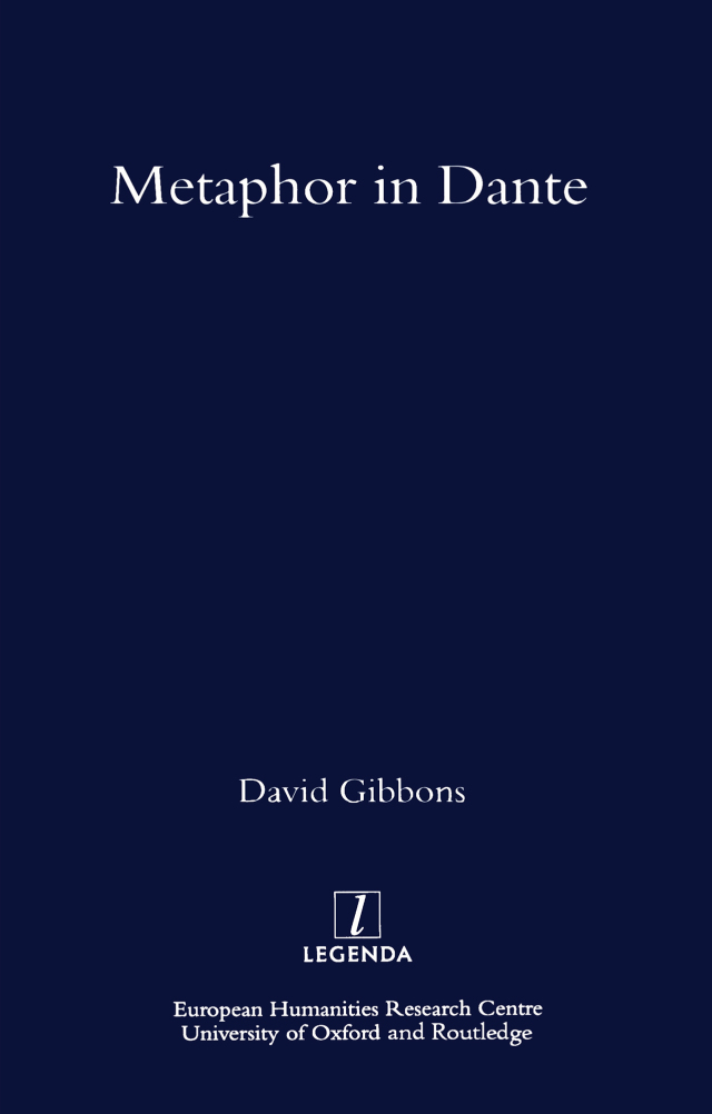Metaphor in Dante