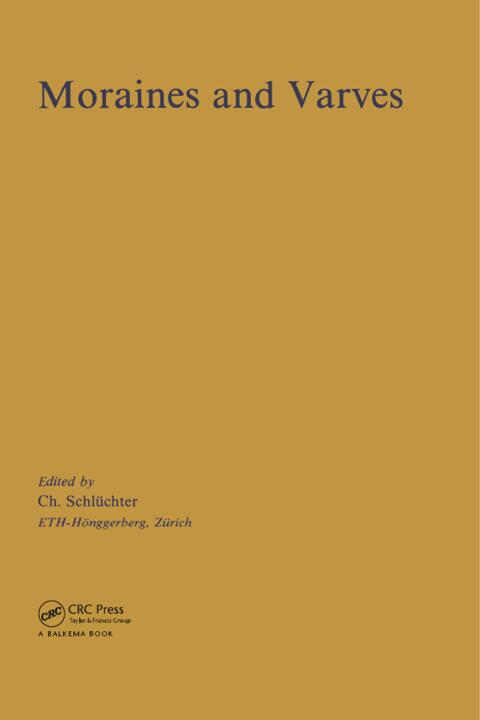 Cover image for book Moraines and Varves: Origin, Genesis, Classification