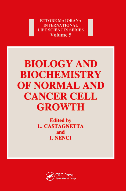 Cover image for book Biology and Biochemistry of Normal and Cancer Cell Growth