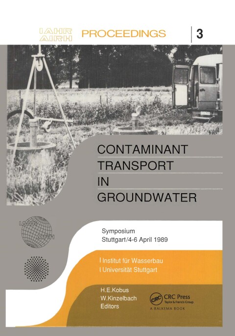 Cover image for book Contaminant Transport in Groundwater