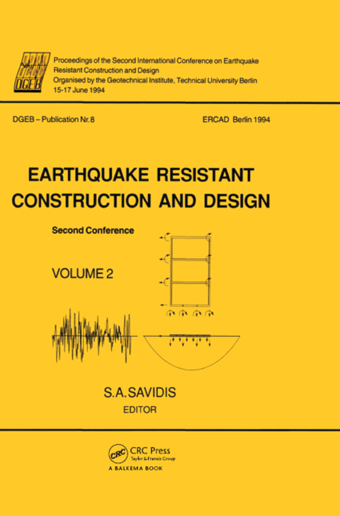 Cover image for book Earthquake resistant construction and design II, volume 2