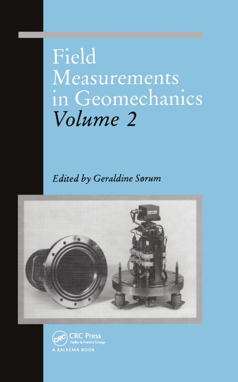 Cover image for book Field Measurements in Geomechanics V2