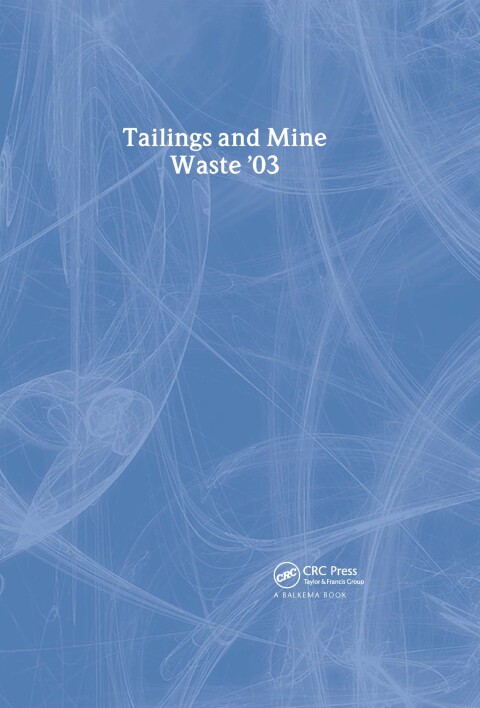 Cover image for book Tailings and Mine Waste 2003