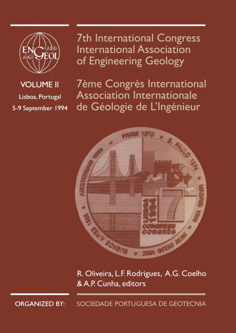 Cover image for book 7th International Congress International Association of Engineering Geology, volume 2