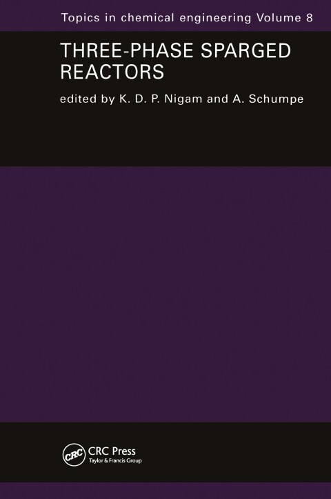 Cover image for book Three-Phase Sparged Reactors