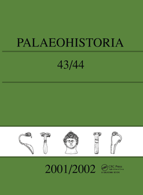 Cover image for book Palaeohistoria 43-44 (2001-2002)