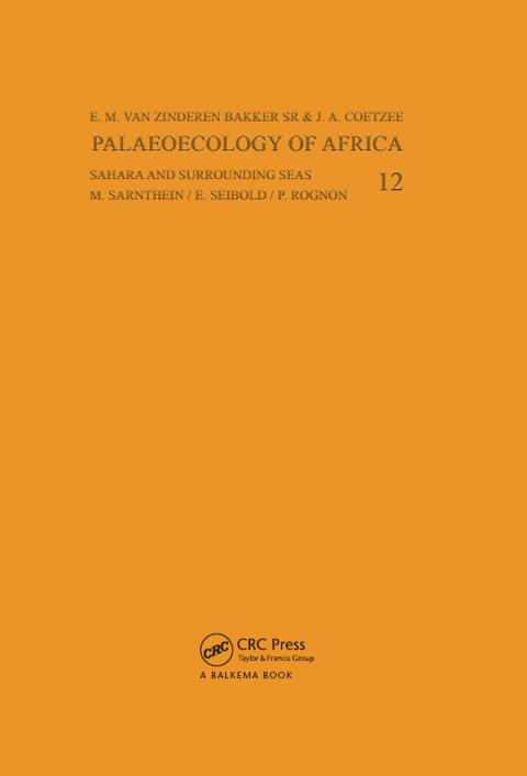 Cover image for book Palaeoecology of Africa, volume 12