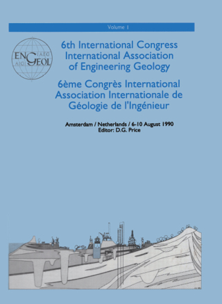 6th international congress International Association of Engineering Geology, volume 1