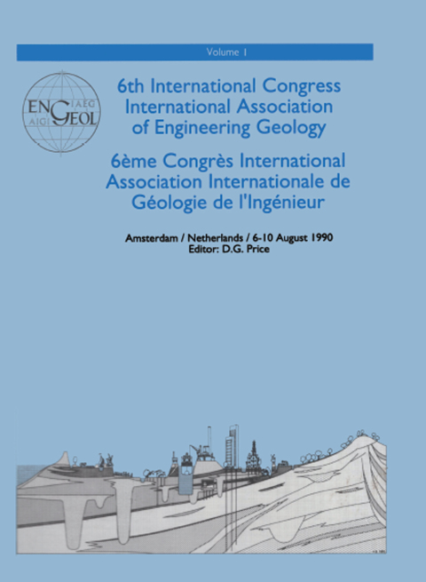 Cover image for book 6th international congress International Association of Engineering Geology, volume 1