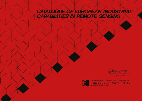 Cover image for book Catalogue of European industrial capabilities in remote sensing