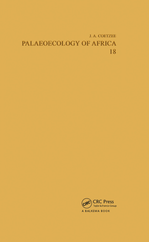 Cover image for book Palaeoecology of Africa, volume 18