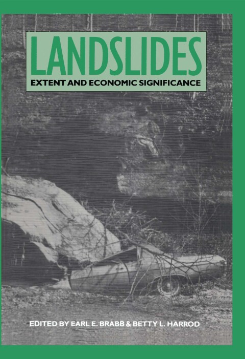 Cover image for book Landslides: Extent and Economic Significance