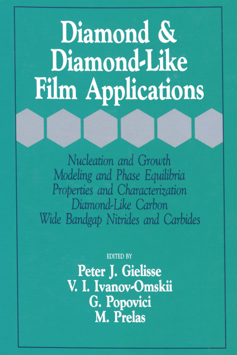Cover image for book Diamond and Diamond-Like Film Applications