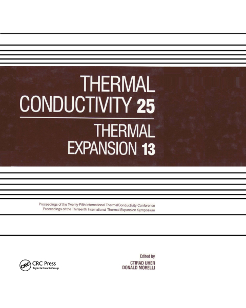 Cover image for book Thermal Conductivity 25/Thermal Expansion 13