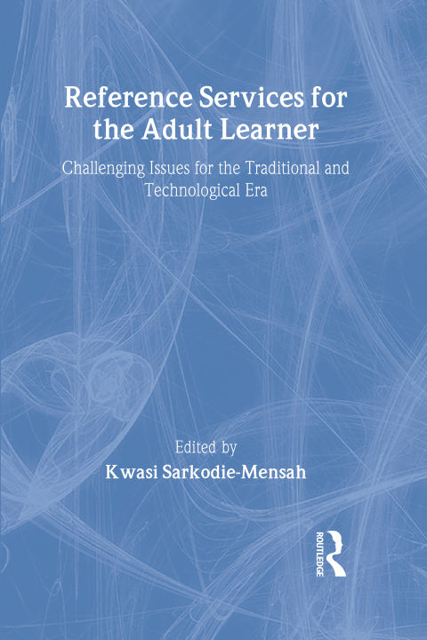 Cover image for book Reference Services for the Adult Learner