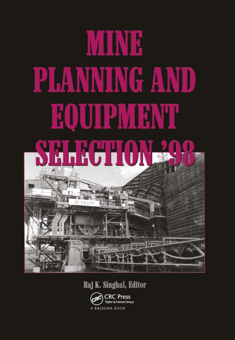 Cover image for book Mine Planning and Equipment Selection 1998