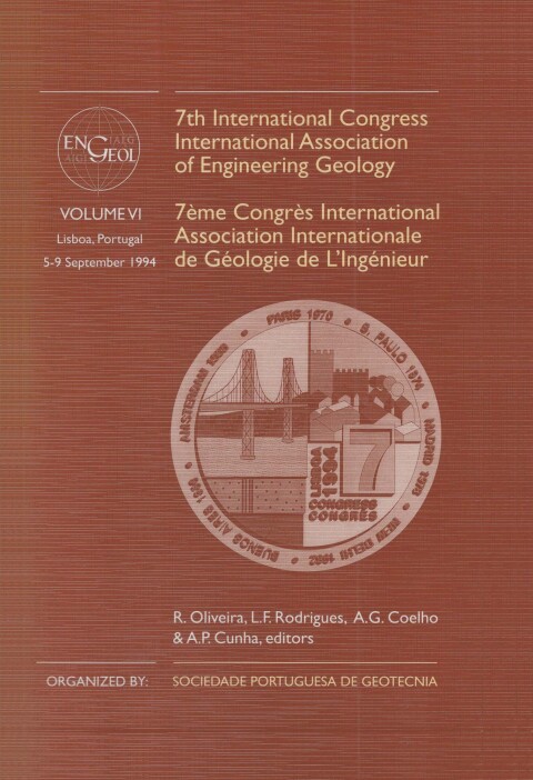 Cover image for book 7th International Congress International Association of Engineering Geology, volume 6