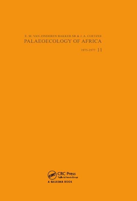 Cover image for book Palaeoecology of Africa, volume 11